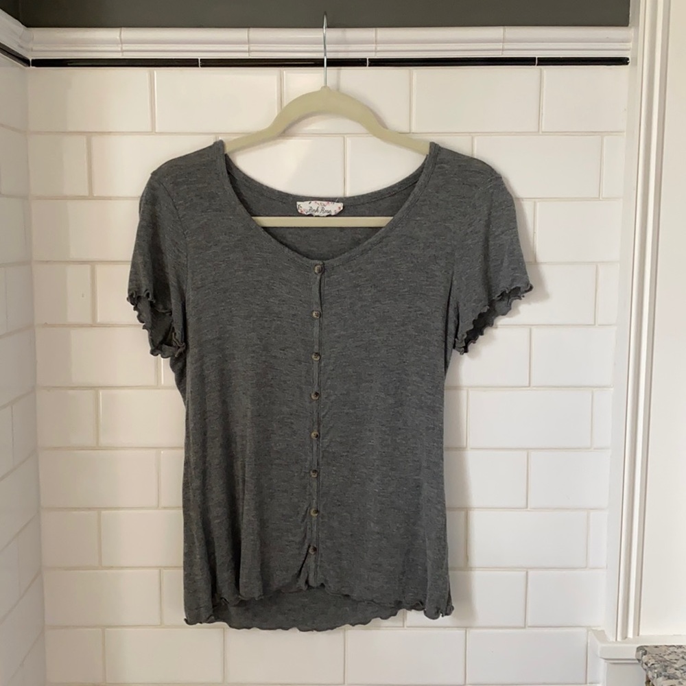 Gray kids sized T-shirt